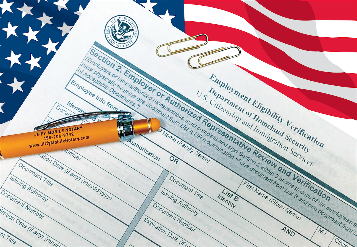 Apostille Nation does Form I-9